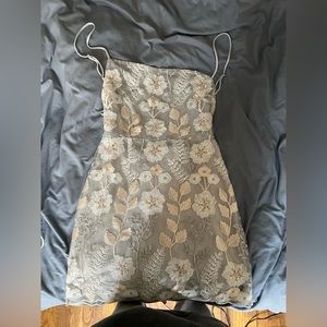 Lucy in the Sky Floral Homecoming Dress, Size M